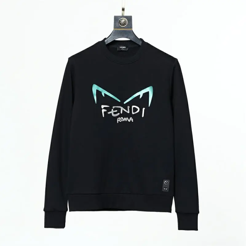 fendi sweatshirt manches longues pour unisexe s_126145b